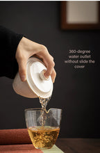 Load image into Gallery viewer, Ceramic Gaiwan (Teapot)+Fair Cup