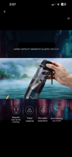 Load image into Gallery viewer, Magnetic Elastic Drinking Bottle 1000ml