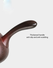 Load image into Gallery viewer, Modern Ceramic Teapot (Maroon red)