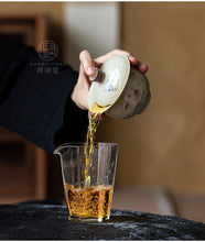 Load image into Gallery viewer, Herbal Ash Ceramics Tea Set (Rabbit) 10 Pieces