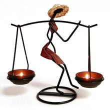 Load image into Gallery viewer, Iron Candle Stand Decoration