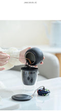 Load image into Gallery viewer, Travel Tea Set (Black)