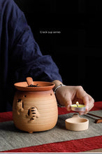 Load image into Gallery viewer, Cute Cat Tea Roster (Rustic Pottery)