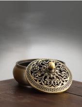 Load image into Gallery viewer, Brass Incense Burner