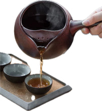 Load image into Gallery viewer, Modern Ceramic Teapot (Maroon red)