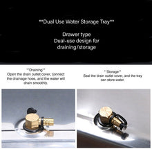 Load image into Gallery viewer, Black Walnut Elegant Tea Tray