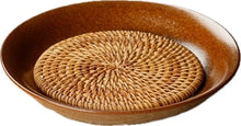 Load image into Gallery viewer, Coarse Pottery Rattan Teapot Mat and Holder