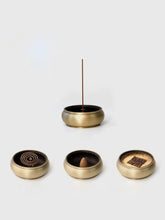 Load image into Gallery viewer, Brass Incense Burner