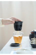 Load image into Gallery viewer, Travel Tea Set (Black)