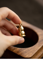 Load image into Gallery viewer, Walnut Incense Burner (Incense Excluded)