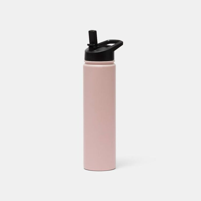 Stainless Steel Water Bottle with Straw Lid, 750ml