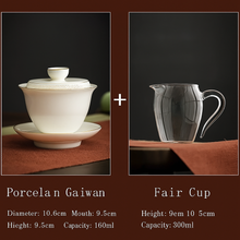 Load image into Gallery viewer, Ceramic Gaiwan (Teapot)+Fair Cup
